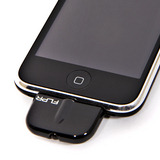 iPhone with FLPR IR Infrared Dongle