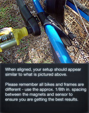 Bike Cycle Computer setup